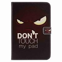 For Card Holder Wallet with Stand Auto Sleep/Wake Flip Pattern Case Full Body Case Cartoon Hard PU Leather for Apple iPad Mini 4 Mini 3/2/1