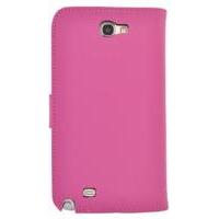 Fonerange Samsung Galaxy Note 2 Slim Executive wallet Flip Leather Case Cover Pink