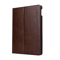 For IPad (2017) Card Holder with Stand Auto Sleep/Wake Flip Case Full Body Case Solid Color Hard PU Leather IPad Pro 9.7