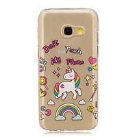 for samsung a3 a5 2017 case cover unicorn pattern painted high penetra ...