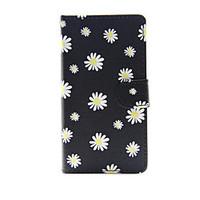 For Apple iPhone 7 7 Plus iPhone 6s 6 Plus iPhone SE 5s 5c 5 Case Cover The Small White Flowers Pattern PU Leather Cases