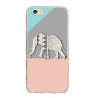 For Case Cover Ultra Thin Pattern Back Cover Case Elephant Soft TPU for iPhone 7 Plus 7 6s Plus 6 Plus SE 5S 5