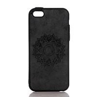 for embossed case back cover case mandala hard pu leather for apple ip ...