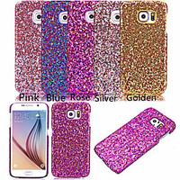 For Samsung Galaxy Case Rhinestone Case Back Cover Case Glitter Shine PU Leather Samsung S7 edge / S7 / S6