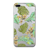 For iPhone 7 Plus 7 Case Cover Transparent Pattern Back Cover Case Tile Tree Soft TPU for iPhone 6s Plus 6s 6 Plus 6 5s 5 SE