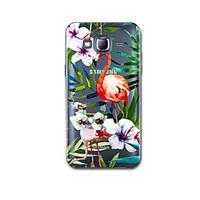 For Ultra-thin Pattern Case Back Cover Case Flower Soft TPU for Samsung J7 (2016) J5 (2016)