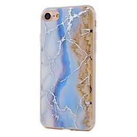 For Double Layer IMD Plating Texture Marble Pattern Acrylic and TPU Combo Phone Case for iPhone 7 Plus 7 6S Plus 6S 6