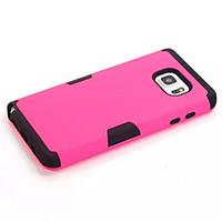 for samsung galaxy note shockproof case back cover case solid color pc ...