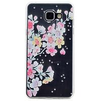 For Samsung Galaxy A3(2017) A5(2017) Case Cover Transparent Pattern Back Cover Case Flower Soft TPU for A7(2017) A5(2016) A3(2016)