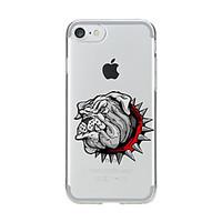 For Transparent Pattern Case Back Cover Case Cartoon Lovely Dog Soft TPU for IPhone 7 7Plus iPhone 6s 6 Plus iPhone 6s 6 iPhone 5s 5 5E 5C 4 4s
