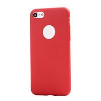 For Apple iPhone 7 Plus 7 Frosted Case Back Cover Case Solid Color Soft TPU 6s Plus 6 Plus 6s 6 5s 5