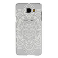 For Samsung Galaxy Case Card Holder / with Stand / Flip / Magnetic / Pattern Case Back Cover Case Mandala PC SamsungA7(2016) / A5(2016) /