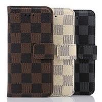 For iPhone 6 Case / iPhone 6 Plus Case with Stand Case Full Body Case Geometric Pattern Hard PU LeatheriPhone 7 Plus / iPhone 7 / iPhone