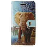 For Samsung Galaxy A5 2017 A3 2017 Case Cover Animal Elephant Body Cover with Card and Booth A3 2016 A5 2016 A3 A5