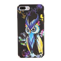 For Apple iPhone 7 7Plus Pattern Case Back Cover Case Owl Hard PC 6s plus 6 plus 6s 6