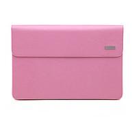 For MacBook Pro Air 11 Inch Sleeves PU Leather Simple Portable Notebook Bag Solid Color Laptop Sleeves 11