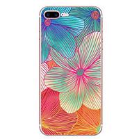 For Apple iPhone 7 7 Plus 6S 6 Plus Case Cover Flower Pattern HD Painted TPU Material Soft Case Phone Case