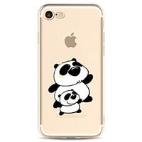 for apple iphone 7 7 plus 6s 6 plus case cover panda pattern painted h ...