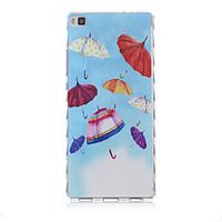 For Huawei Case / P8 / P8 Lite Pattern Case Back Cover Case Cartoon Soft TPU Huawei Huawei P8 / Huawei P8 Lite