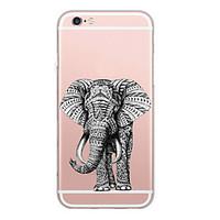 For Case Cover Ultra Thin Pattern Back Cover Case Elephant Soft TPU for iPhone 7 Plus 7 6s Plus 6 Plus SE 5S 5