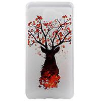 for samsung galaxy case transparent pattern case back cover case tree  ...