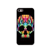 for iphone 5 case pattern case back cover case skull hard pc iphone se ...