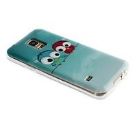 For Samsung Galaxy Case Pattern Case Back Cover Case Owl TPU Samsung S5 Mini