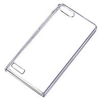 For Huawei Case / P8 Transparent Case Back Cover Case Solid Color Hard PC Huawei Huawei P8 / Huawei P7 / Other