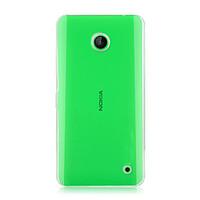 For Nokia Case Transparent Case Back Cover Case Solid Color Hard PC Nokia Nokia Lumia 630