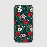 For iPhone 6 Case / iPhone 6 Plus Case Pattern Case Back Cover Case Flower Hard PC iPhone 6s Plus/6 Plus / iPhone 6s/6