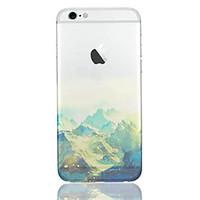 For iPhone 6 Case / iPhone 6 Plus Case Ultra-thin / Translucent / Pattern Case Back Cover Case Scenery Soft TPUiPhone 6s Plus/6 Plus /