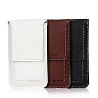 For Card Holder Wallet Case Pouch Bag Case Solid Color Soft PU Leather for UniversaliPhone 7 Plus iPhone 7 iPhone 6s Plus/6 Plus iPhone
