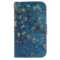 For LG Case Wallet / Card Holder / with Stand / Flip Case Full Body Case Tree Hard PU Leather LG