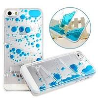 for iphone 5 case flowing liquid transparent case back cover case cart ...