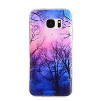 For Samsung Galaxy S7 Edge Pattern Case Back Cover Case Tree TPU Samsung S7 edge / S7 / S6 edge / S6