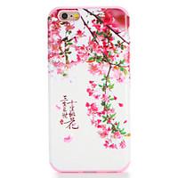 For Apple iPhone 7 7Plus Case Cover Pattern Back Cover Case Word / Phrase Flower Soft TPU 6s Plus 6 Plus 6s 6