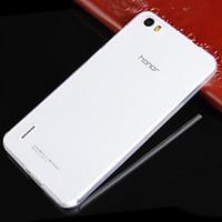 For Huawei Case Ultra-thin / Transparent Case Back Cover Case Solid Color Soft TPU Huawei Huawei Honor 6