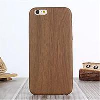 For iPhone 6 Case / iPhone 6 Plus Case Other Case Back Cover Case Wood Grain Hard PU LeatheriPhone 7 Plus / iPhone 7 / iPhone 6s Plus/6
