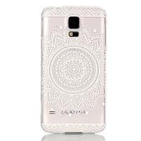 For Samsung Galaxy Case Transparent Case Back Cover Case Mandala PC Samsung S6 edge / S6 / S5 Mini / S5 / S4 Mini / S3 Mini