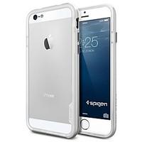 For iPhone 6 Case / iPhone 6 Plus Case Ultra-thin / Transparent Case Bumper Case Solid Color Hard PC iPhone 6s Plus/6 Plus / iPhone 6s/6