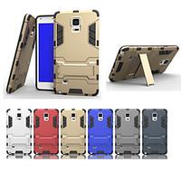 For Samsung Galaxy Note Shockproof / with Stand Case Back Cover Case Armor PC Samsung Note 5 Edge / Note 5 / Note 4