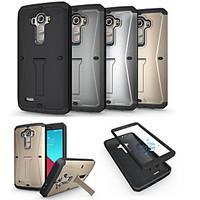 For LG Case Shockproof / with Stand Case Full Body Case Armor Hard Metal LG