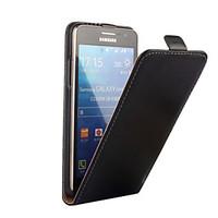 For Samsung Galaxy Case Flip Case Full Body Case Solid Color PU Leather Samsung J7 / J5 / Grand Prime