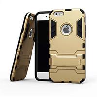 For iPhone 6 Case / iPhone 6 Plus Case Shockproof / with Stand Case Back Cover Case Armor Soft TPU iPhone 6s Plus/6 Plus / iPhone 6s/6