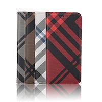For iPhone 6 Case / iPhone 6 Plus Case Wallet / Card Holder / with Stand / Flip / Pattern Case Full Body Case Lines / Waves HardPU
