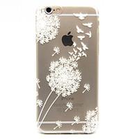 for iphone 7 plus white dandelion pattern tpu relief back cover case f ...