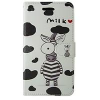 For Huawei Case / P8 / P8 Lite Wallet / Card Holder / with Stand / Magnetic Case Full Body Case Cartoon Hard PU Leather HuaweiHuawei P8 /