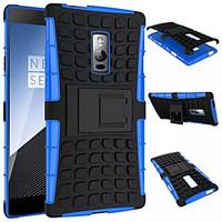 For OnePlus Case Shockproof with Stand Case Back Cover Case Armor Hard PC for OnePlus One Plus 2 One Plus 3T