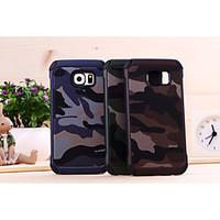 For Samsung Galaxy Case Pattern Case Back Cover Case Camouflage Color PC Samsung S6 edge / S6 / S5