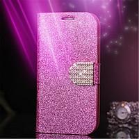 For iPhone 7 7 Plus 6s 6 Plus SE 5s 5 Case Rhinestone / with Stand / Glitter Shine Hard PU Leather